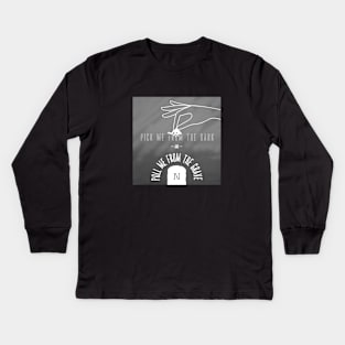 Pull Me From The Grave Kids Long Sleeve T-Shirt